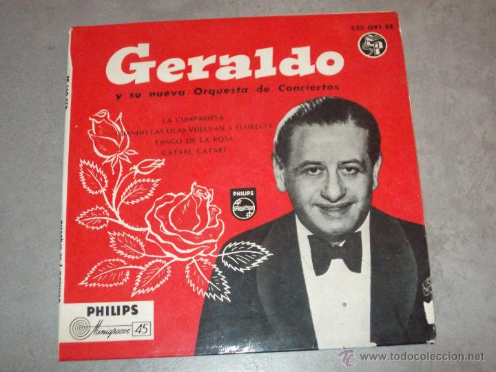 Discos de vinilo: GERALDO - LA CUMPARSITA - 1958 - EP - Foto 1