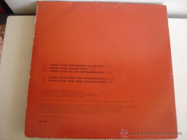Discos de vinilo: BEN   YOUR LOVE  2x12 PROMO - Foto 2
