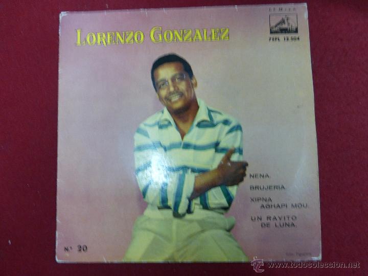 Discos de vinilo: LORENZO GONZALEZ - Foto 1