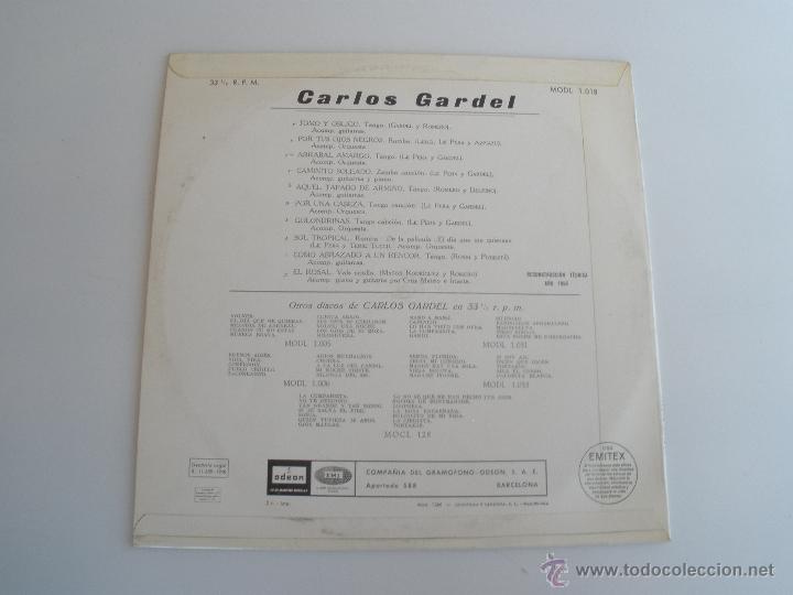 Discos de vinilo: CARLOS GARDEL 10 pulgadas - Foto 2