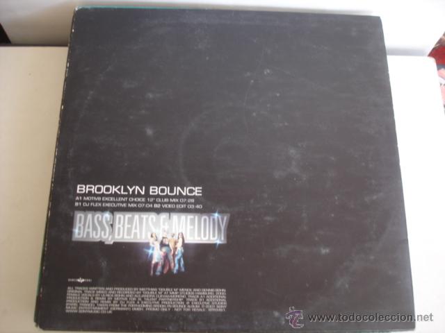 Discos de vinilo: BROOKLYN BOUNCE   BASS, BEATS & MELODY - Foto 2