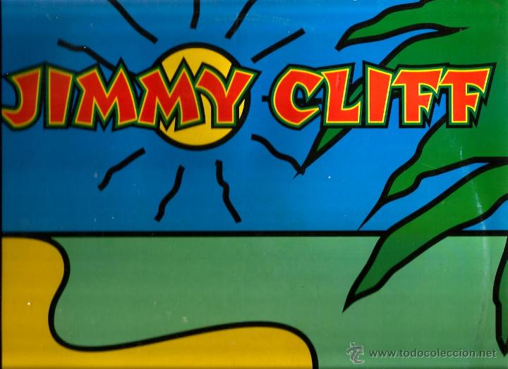 Discos de vinilo: MAXI JIMMY CLIFF : HIGHER AND HIGHER + 2 - Foto 1