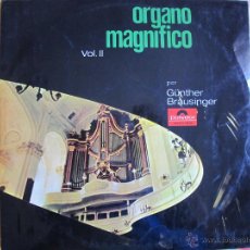 Discos de vinil: LP - ORGANO MAGNIFICO VOL. 2 - GUNTHER BRAUSINGER AL ORGANO (SPAIN, DISCOS POLYDOR 1966). Lote 44714835