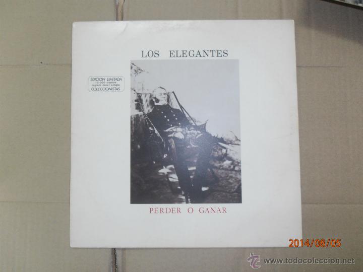 Discos de vinilo: Los Elegantes - Perder o Ganar - Foto 1