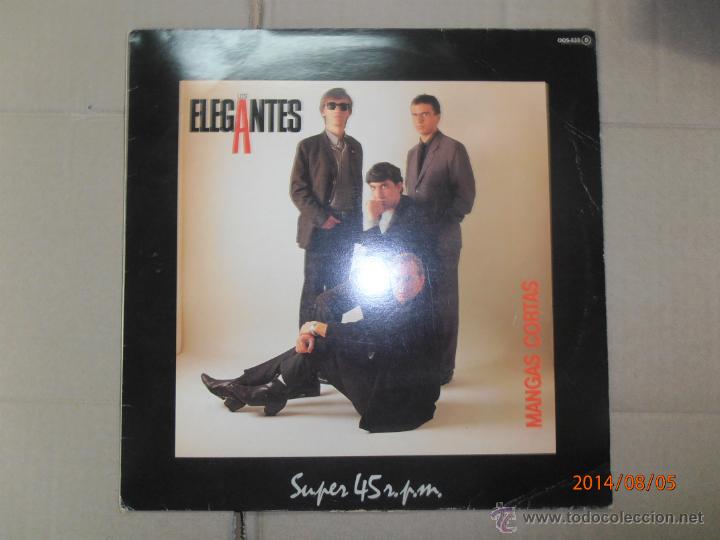 Discos de vinilo: Los Elegantes - Mangas Cortas - Foto 1