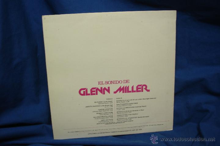 Discos de vinilo: - EL SONIDO DE GLENN MILLER - DIAL DISCOS 1976 - Foto 2