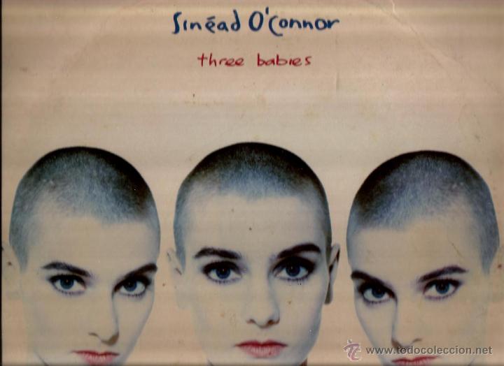 Discos de vinilo: MAXI SINEAD O&acute;CONNOR : THREE BABIES - Foto 1