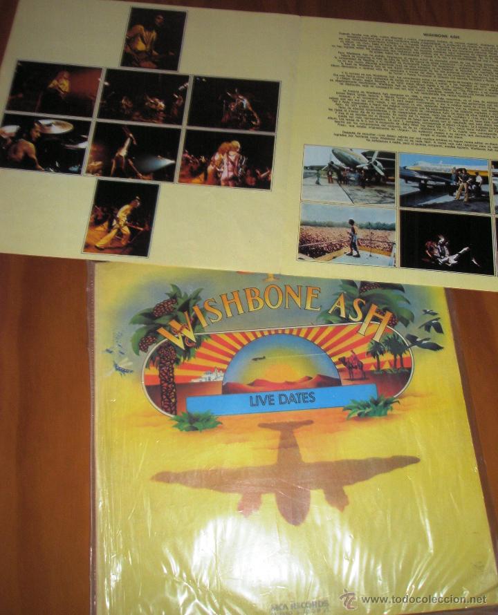 Discos de vinilo: Wishbone Ash &ndash; Live Dates 1974. Con libreto - Foto 1