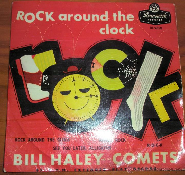 Discos de vinilo: Bill Haley and his Comets - Rock around the clock Single - Foto 1