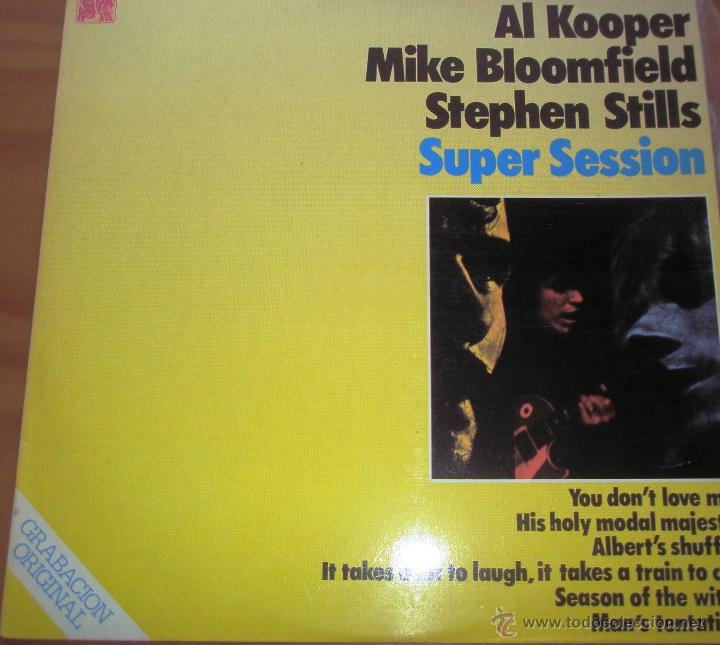 Discos de vinilo: Al Kooper, Mike Bloomfield, Stephen Stills - Super Session 1978 - Foto 1