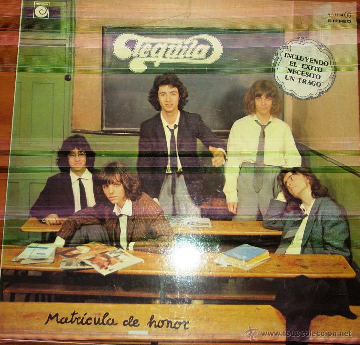 Discos de vinilo: Tequila - Matricula de Honor  1978. Con encarte - Foto 1