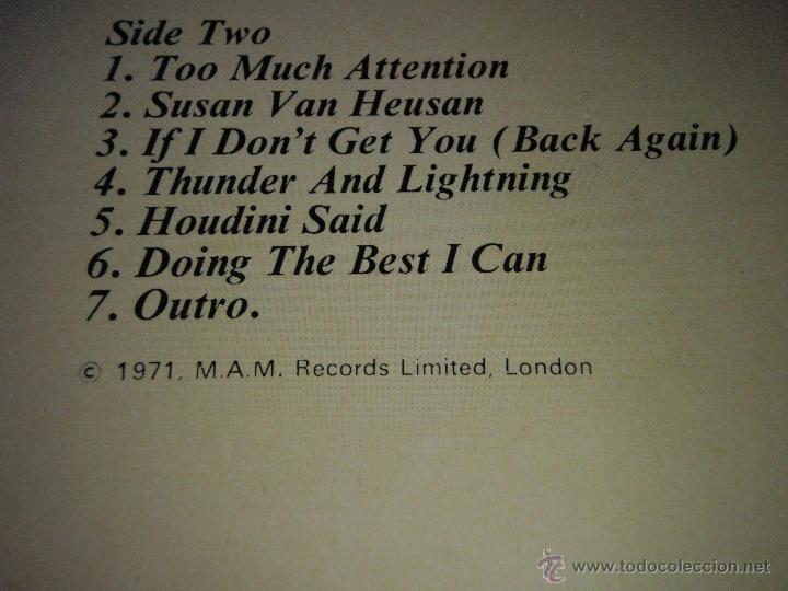Discos de vinilo: GILBERT OSULLIVAN ( HIMSELF ) ENGLAND - 1971 LP33 MAM - Foto 5