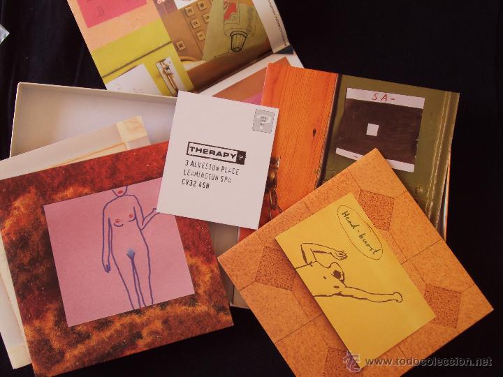 Discos de vinilo: THERAPY, SEMI DETACHED (A&M 1998) BOX SET 6 SINGLES EDICION LIMITADA Y NUMERADA - Foto 2