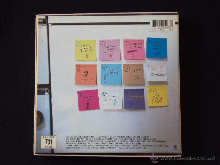 Discos de vinilo: THERAPY, SEMI DETACHED (A&M 1998) BOX SET 6 SINGLES EDICION LIMITADA Y NUMERADA - Foto 3