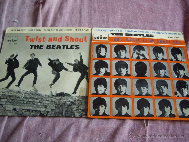 Discos de vinilo: LOTE 2 EPS DE LOS BEATLES ORIG ESP - Foto 1