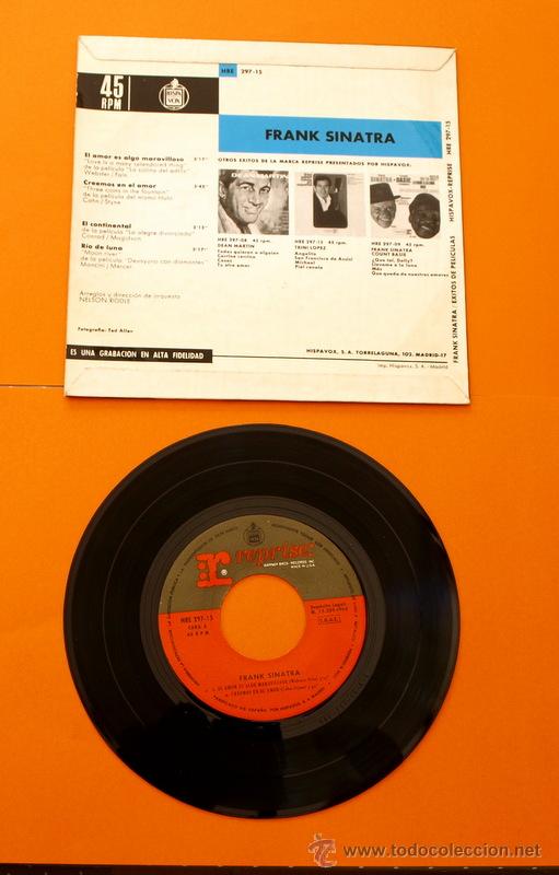 Discos de vinilo: FRANK SINATRA - REPRISE RECORDS - EXITOS DE PELICULAS - - Foto 2