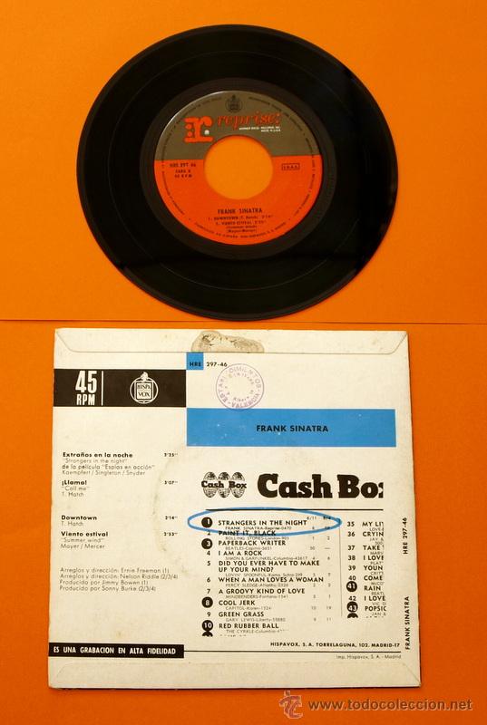 Discos de vinilo: FRANK SINATRA - REPRISE RECORDS - EXTRA&Ntilde;OS EN LA NOCHE- - Foto 2