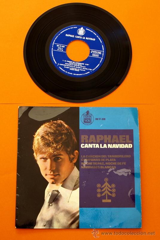 Discos de vinilo: RAPHAEL - CANTA LA NAVIDAD - HISPA VOX - - Foto 1