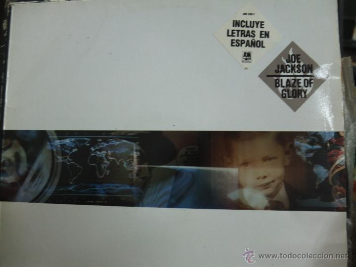 Discos de vinilo: joe jackson -blaze of glory-lp - Foto 1