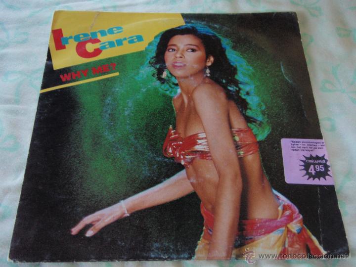 Discos de vinilo: IRENE CARA  ( WHY ME? - TALK TOO MUCH )   1983-HOLANDA   SINGLE45   EPIC - Foto 1