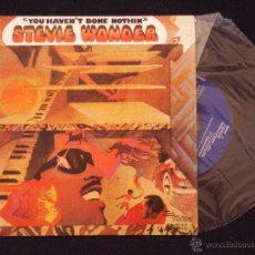 Discos de vinilo: STEVIE WONDER, YOU HAVEN'T DONE NOTHIN (MOVIEPLAY 1974) SINGLE ESPAÑA