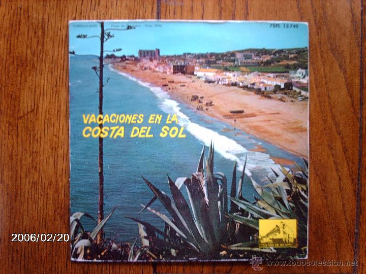 Discos de vinilo: vacaciones en la costa del sol  -  francisco alegre  +  3 - Foto 1