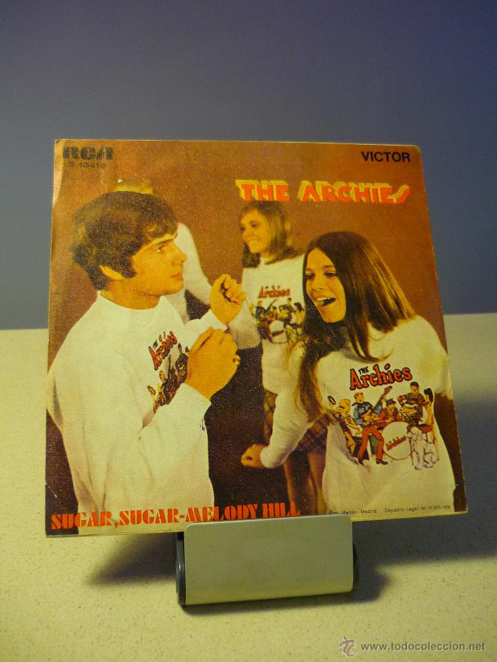 Discos de vinilo: THE ARCHIES SUGAR SUGAR SINGLE - Foto 1