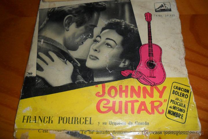 Discos de vinilo: FRANCK POURCEL Y ORQUESTA.- JOHNNY GUITAR - EP 50S - Foto 1
