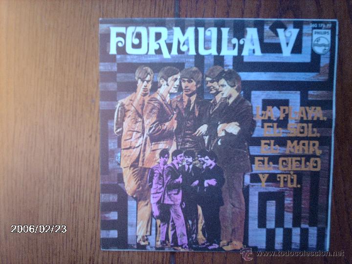 Discos de vinilo: formula v  -  la playa, el sol, el mar, el cielo y tu   +  hit parade - Foto 1