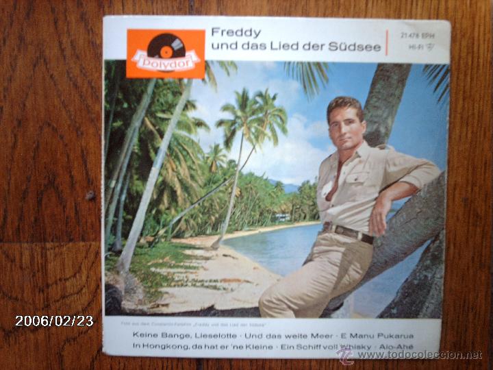 Discos de vinilo: freddy  und das lied der sudsee - Foto 1