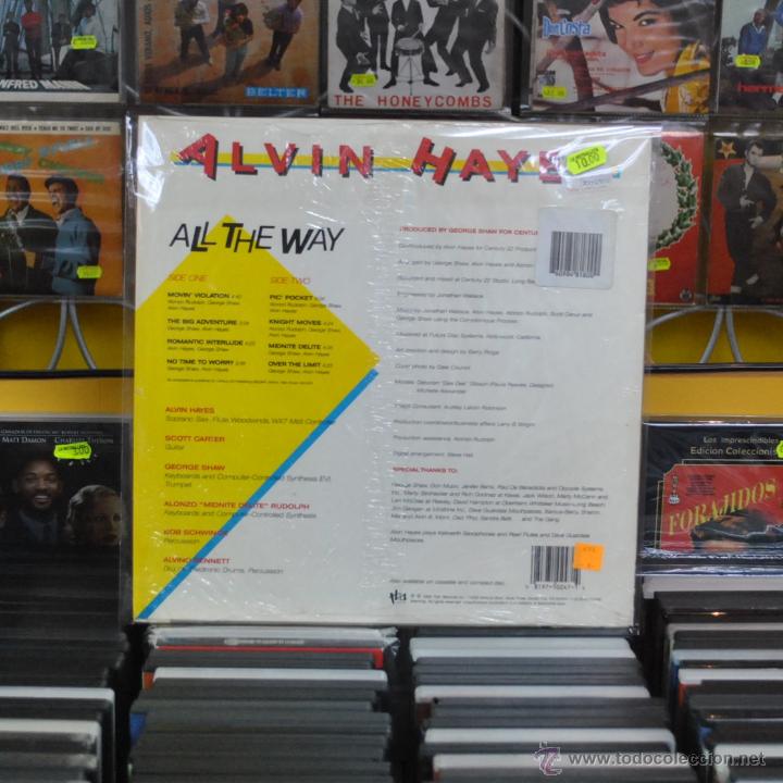 Discos de vinilo: ALVIN HAYES - ALL THE WAY - LP - Foto 2