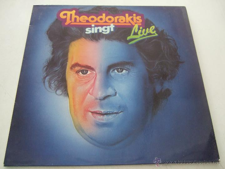 Discos de vinilo: THEODORAKIS SINGT LIVE - Foto 1