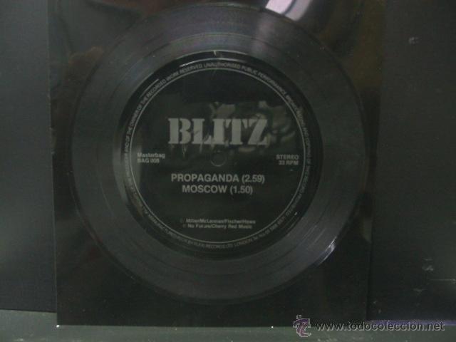 Discos de vinilo: BLITZ - PROPAGANDA / MOSCOW - FLEXIDISC MASTERBAG UK - Foto 1