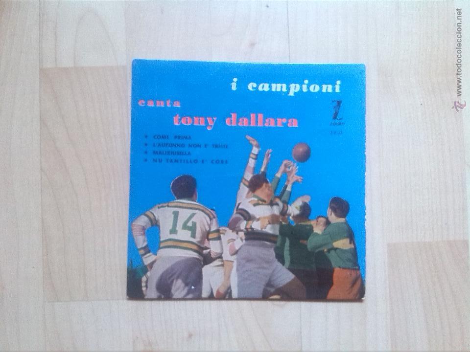 Discos de vinilo: TONY DALLARA - COME PRIMA - Foto 1