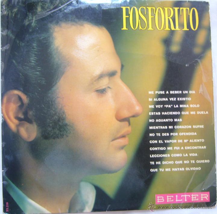 Discos de vinilo: Fosforito con Paco de Lucia a la guitarra - Foto 1