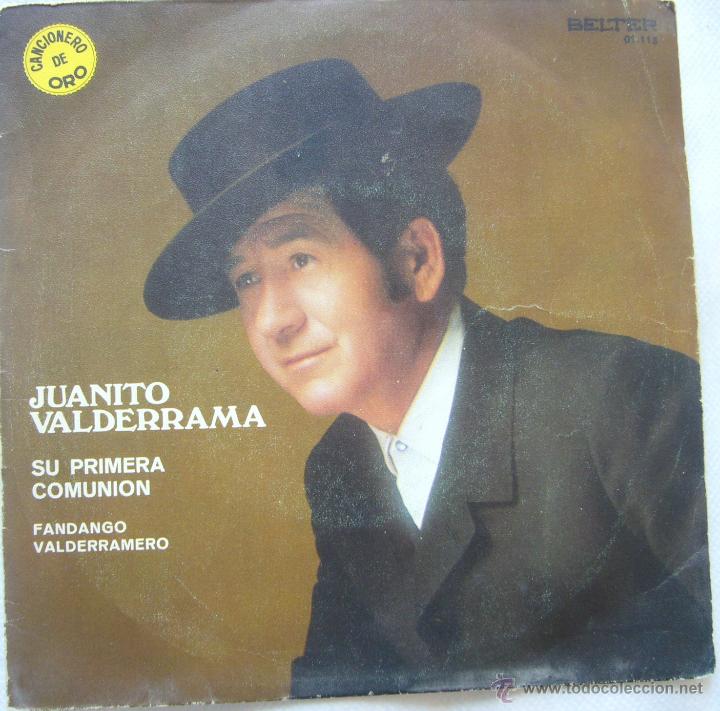 Discos de vinilo: Juanito Vaderrama Su primera comuni&oacute;n - Foto 1