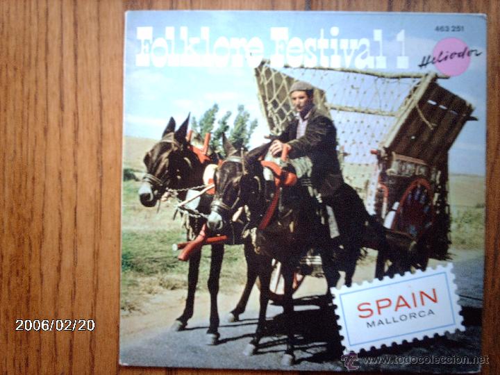 Discos de vinilo: folklore festival 1  - spain - mallorca - Foto 1
