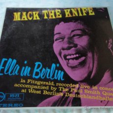 Discos de vinilo: ELLA FITZGERALD ?– ELLA IN BERLIN: MACK THE KNIFE JAPAN VERVE. Lote 44901416