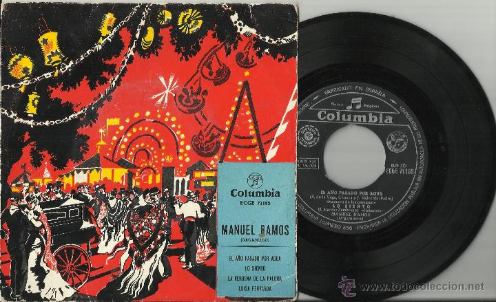 Discos de vinilo: manuel ramos ep organillo espa&ntilde;a 1959 - Foto 1