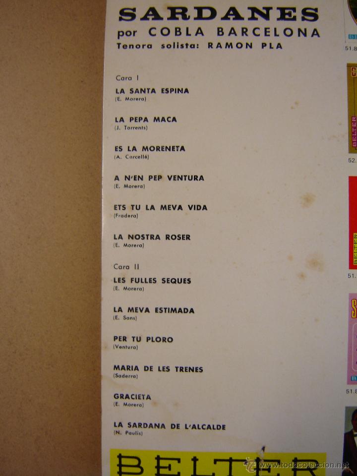Discos de vinilo: Sardanes - Cobla Barcelona - Foto 2
