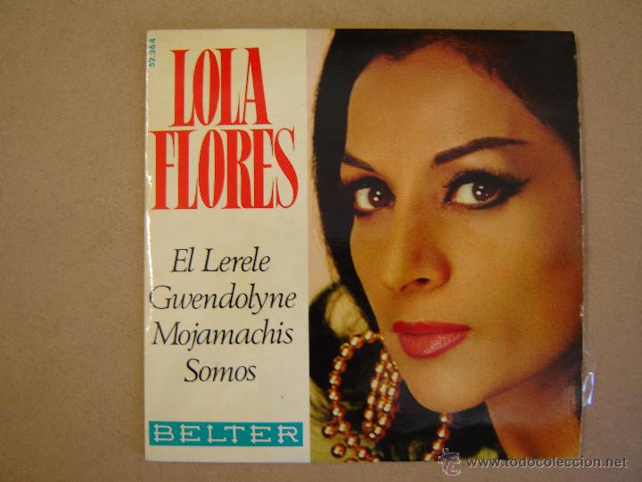 Discos de vinilo: Lola Flores - El Lerele y 3 m&aacute;s - Foto 1