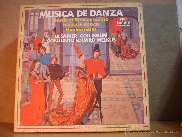 Discos de vinilo: Musica de Danza desde el Renacimiento hasta la epoca Biedermeir - Archiv Produktion 27 23 051 - 1978