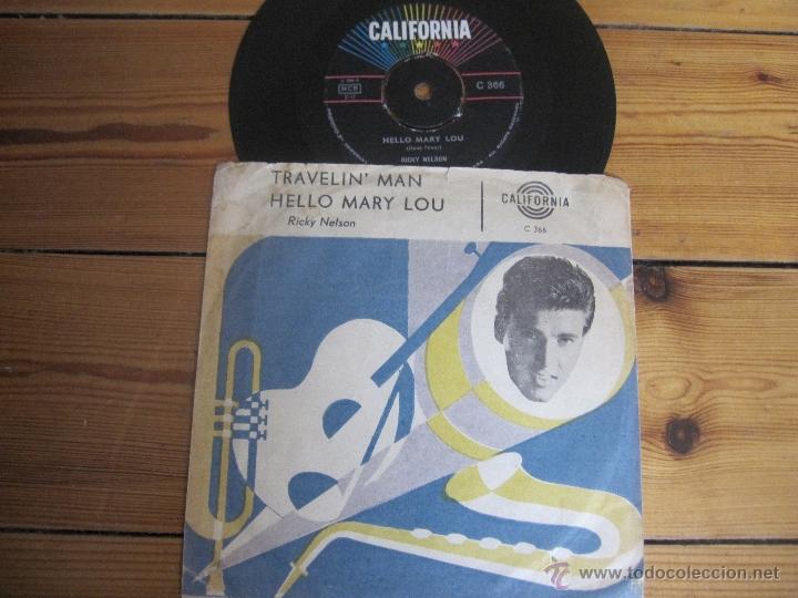 Discos de vinilo: RICKY NELSON `Travelin&acute; Man` - Foto 1
