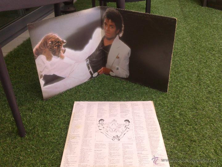 lp thriller - michael jackson - 1982 reedicion - Compra venta en  todocoleccion