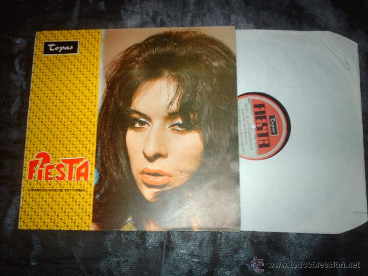 Vinyl records: los muleros de paraguay fiesta SUDAMERIKANISCHE RHYTHMEN LP RARO