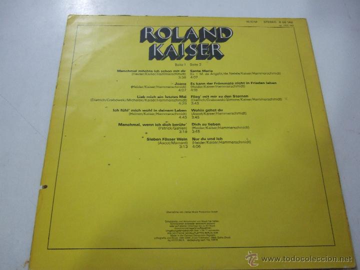 Discos de vinilo: ROLAND KAISER - Foto 2