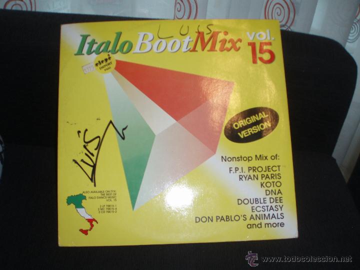 Italo Boot Mix Vol.15.zyx Records - Vendido En Venta Directa - 44953876