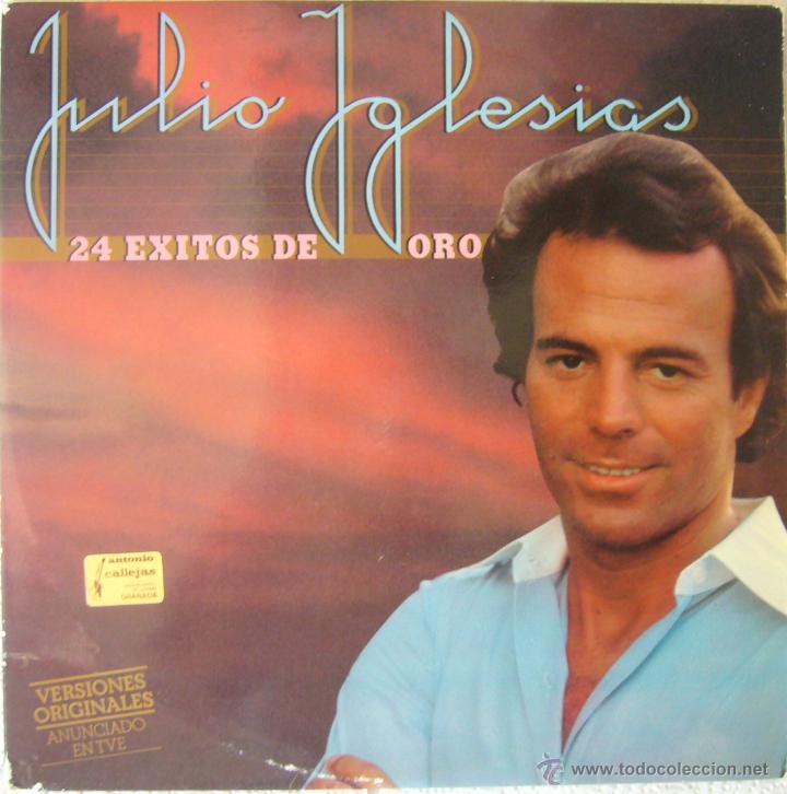 Discos de vinilo: Julio Iglesis 24 exitos de oro - Foto 1