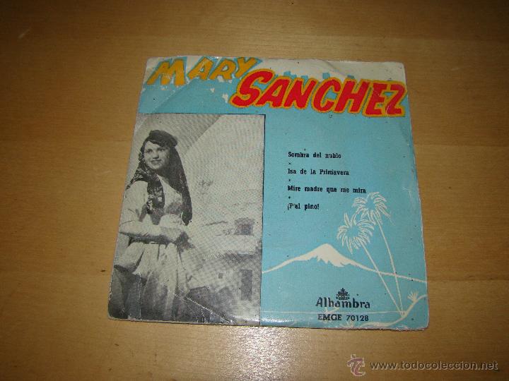 Discos de vinilo: Single de MARY SANCHEZ - Foto 1
