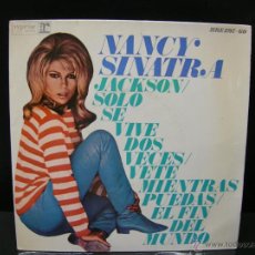 Discos de vinilo: NANCY SINATRA - JACKSON + 3 - EDICION ESPAÑOLA REPRISE 1967